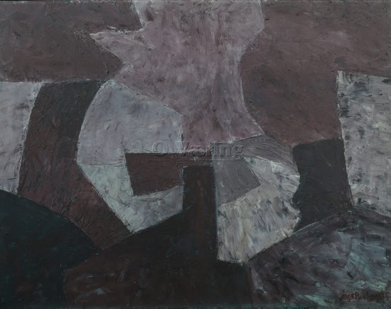 Artist: Serge Poliakoff (1900-1969) 
Dimensions: 65x81 cm/
Photocredit: O.Væring/Artist/
Digital Size: High-res TIFF and JPG/ 
