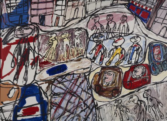 Jean Dubuffet (1901-1985) French painter
Size: 101x160 cm
Location: Museum
Photo: O.Væring