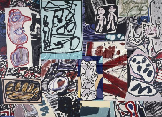Jean Dubuffet (1901-1985) French painter
Size: 140x194 cm
Location: Museum
Photo: O.Væring