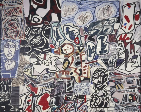 Jean Dubuffet (1901-1985) French painter
Size: 200x250 cm
Location: Museum
Photo: O.Væring