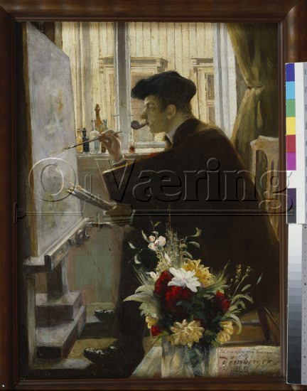 Karl Dørnberger (1864-1940), 
Size; 81x60 cm, 
Genre: Painting, 
Style/Period: 
Location; Private, 
Photo: Per Henrik Petersson