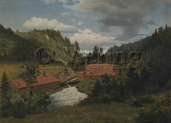 Johan Fredrik Eckersberg (1822-1870)
Size: 47x64 cm
Location: Private, 
Photo: O.Væring