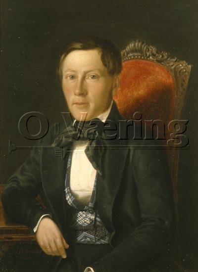 Johan Fredrik Eckersberg (1822-1870)
Size: 385x28.5 cm
Location: Private, 
Photo: O.Væring