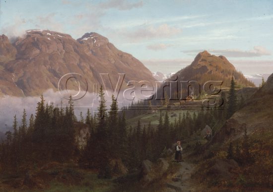 Johan Fredrik Eckersberg (1822-1870)
Size: 47x66 cm
Location: Private, 
Photo: O.Væring