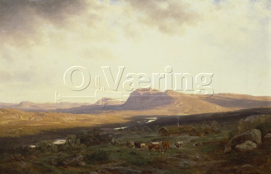 Johan Fredrik Eckersberg (1822-1870)
Size: 63x95 cm
Location: Private, 
Photo: O.Væring