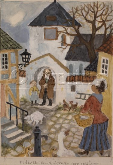 Thorbjørn Egner (1912-1990)
Size: 28x19 cm
Location: Private
Photo. O.Væring