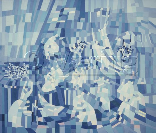 Artist: Arne Ekeland (1908-1994)
Dimensions: 244x288 cm/
Photocredit: O.Væring/Artist/
Digital Size: High-res TIFF and JPG/