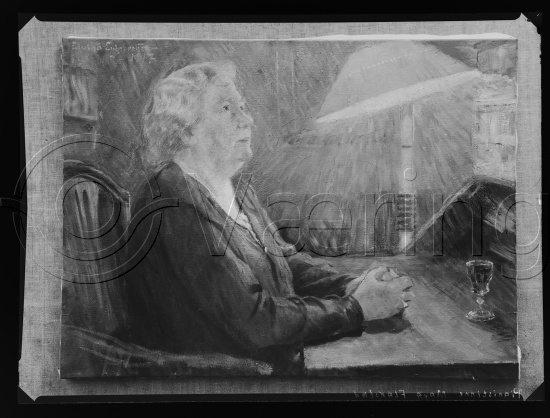Glassplate og negativ film