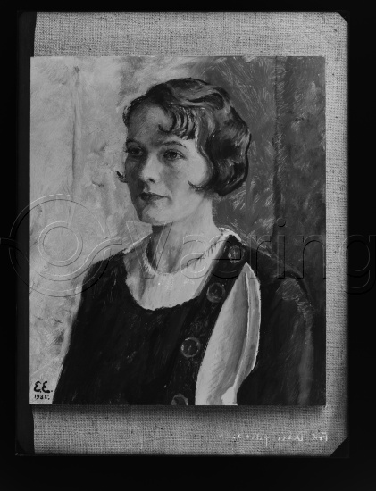 Glassplate og negativ film
