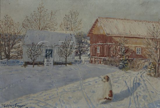 Erling Enger (1899-1990)
Size: 40x60 cm
Location: Private
Photo: O.Væring