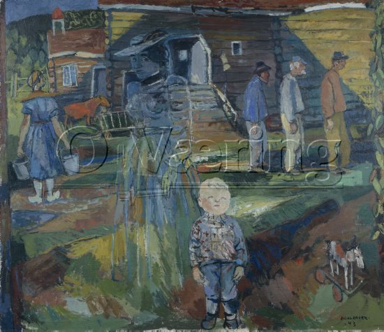 Erling Enger (1899-1990)
Size: 115x136 cm
Location: Private
Photo: O.Væring