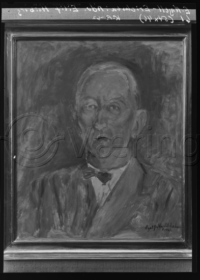 Glassplate og negativ bladfilm