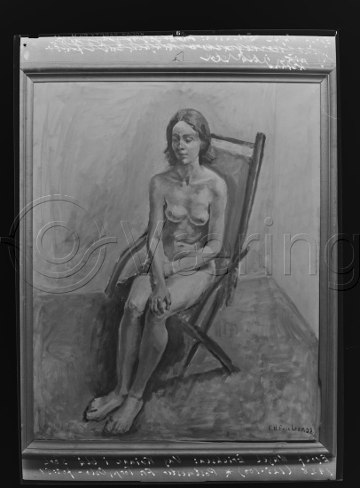 Glassplate og negativ bladfilm