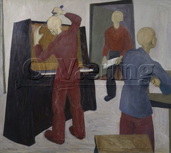 Finn Faaborg (1902-1995)
Size: 127x145 cm
Location: Private
Photo: O.Væring