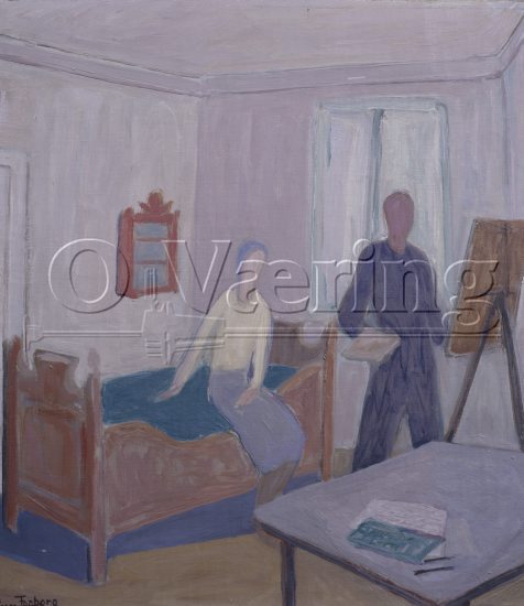 Finn Faaborg (1902-1995)
Size: 62x55 cm
Location: Private
Photo: O.Væring