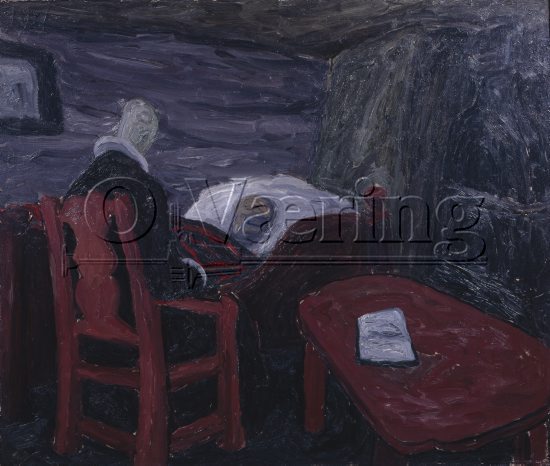Finn Faaborg (1902-1995)
Size: 84x100 cm
Location: Private
Photo: O.Væring