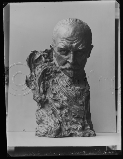 Glassplate og negativ film