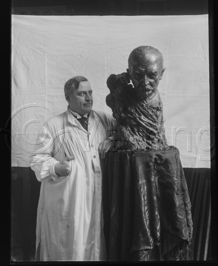 Glassplate og negativ film