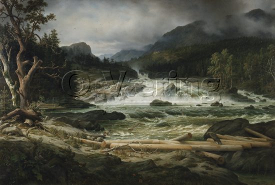 Thomas Fearnley (1802-1842), 
Size: 150.5x225 cm, 
Location: Museum,  