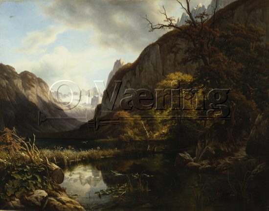 Thomas Fearnley (1802-1842), 
Size: 110x141 cm, 
Location: Private, 