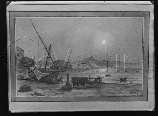 Glassplate og negativ film