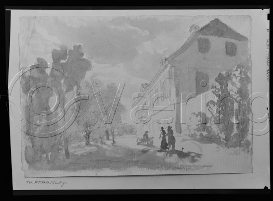 Glassplate og negativ film