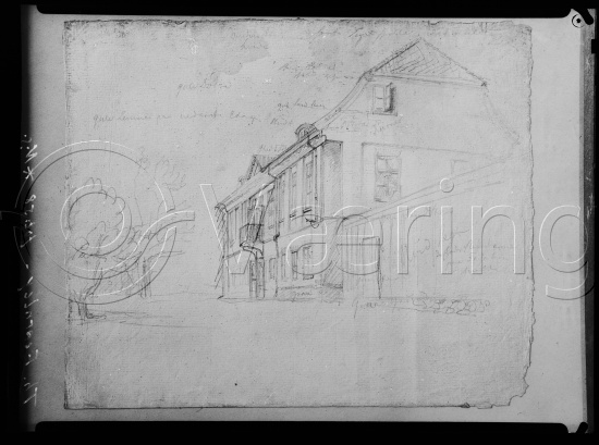 Glassplate og negativ film