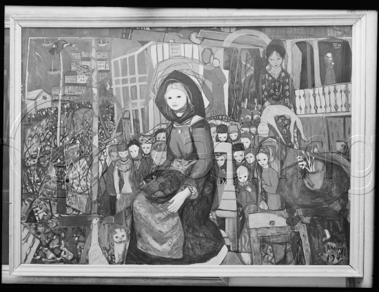 Glassplate og negativ film