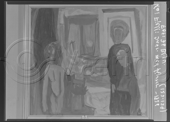 Glassplate og negativ film