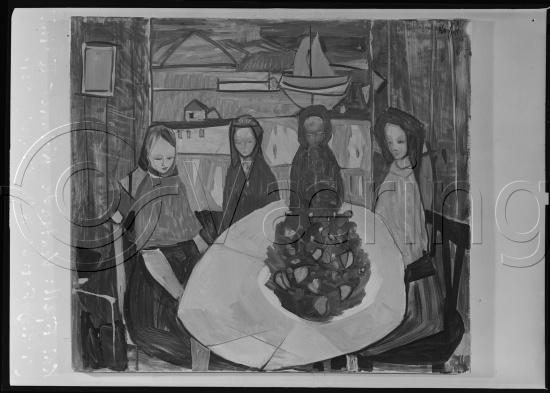 Glassplate og negativ film