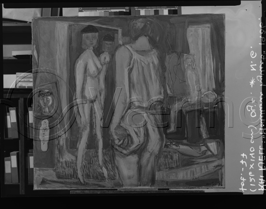 Glassplate og negativ film