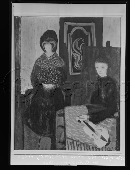 Glassplate og negativ film