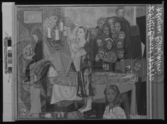 Glassplate og negativ film