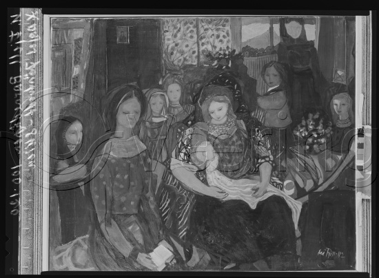 Glassplate og negativ film