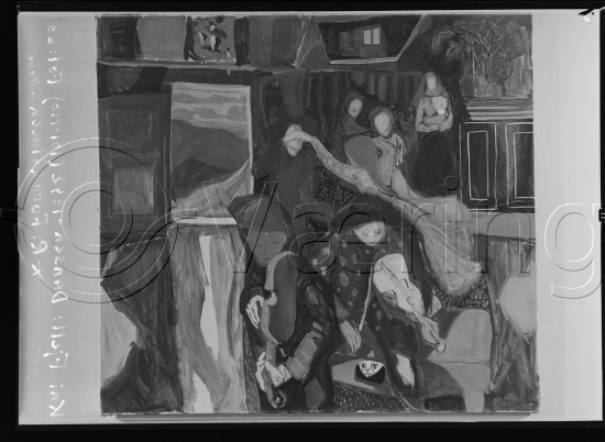 Glassplate og negativ film