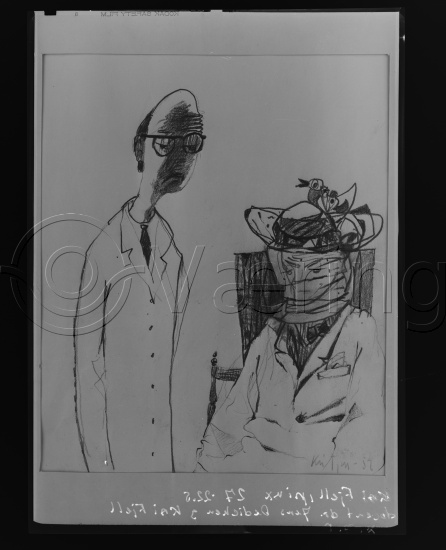 Glassplate og negativ film