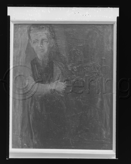 Glassplate og negativ film