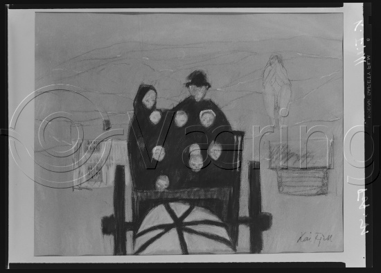 Glassplate og negativ film