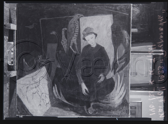 Glassplate og negativ film