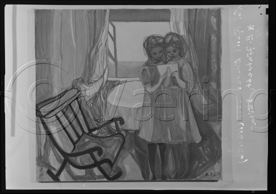 Glassplate og negativ film