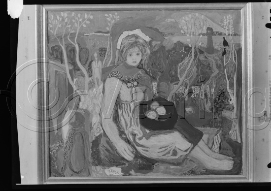 Glassplate og negativ film