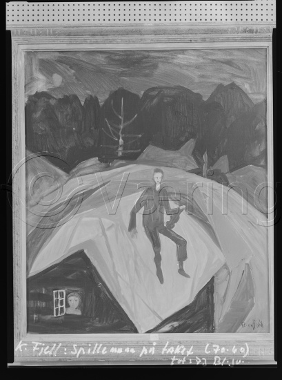 Glassplate og negativ film