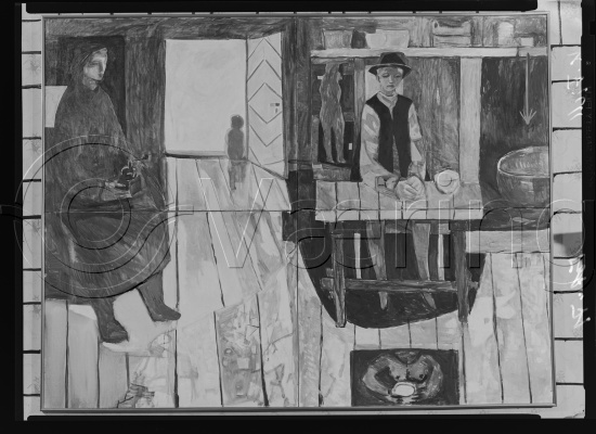 Glassplate og negativ film