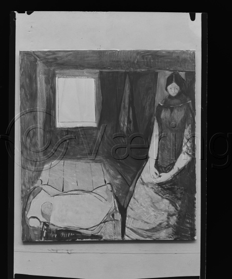 Glassplate og negativ film