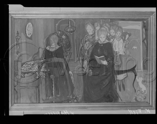 Glassplate og negativ film