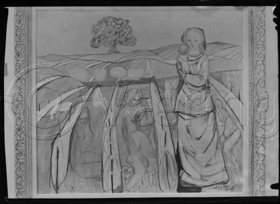 Glassplate og negativ film