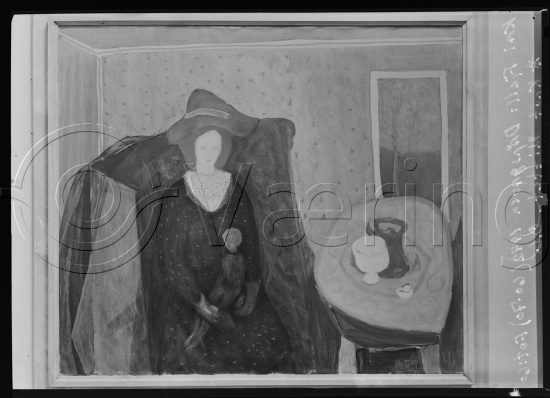 Glassplate og negativ film