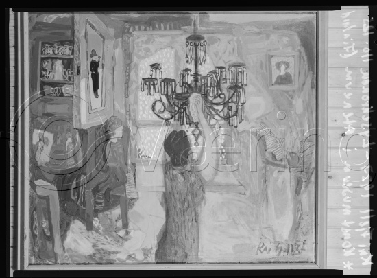 Glassplate og negativ film