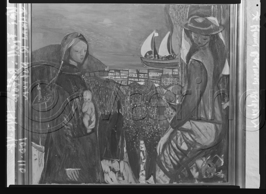 Glassplate og negativ film