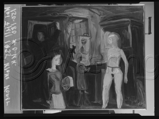 Glassplate og negativ film